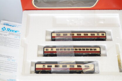H0 Roco 04070A TEE-Ergänzungswagenset, neuw./ovp