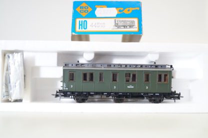 H0 Roco 44518/44224C 'BBÖ ABTEILWAGEN 3.KL.', neuw./ovp/AC-Achsen