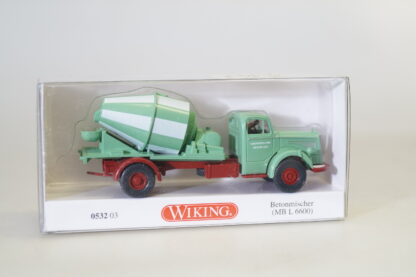 1:87 Wiking 0532 03 MB L 6600 Betonmischer, neuw./OVP