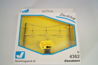 Spur N: Viessmann 4362 Oberleitung Quertragwerk, neu