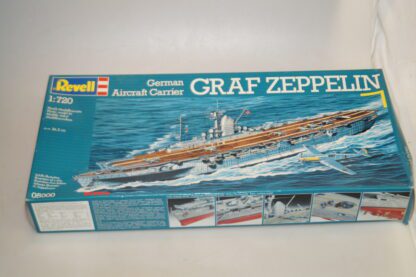 1:720 Revell 05000 Graf Zeppelin, neu/unbespielt/Anleitung nur als Kopie