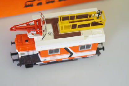 h0 Klein Modellbahn Turmwagen mit Motor 534.82, top/ovp – Bild 2