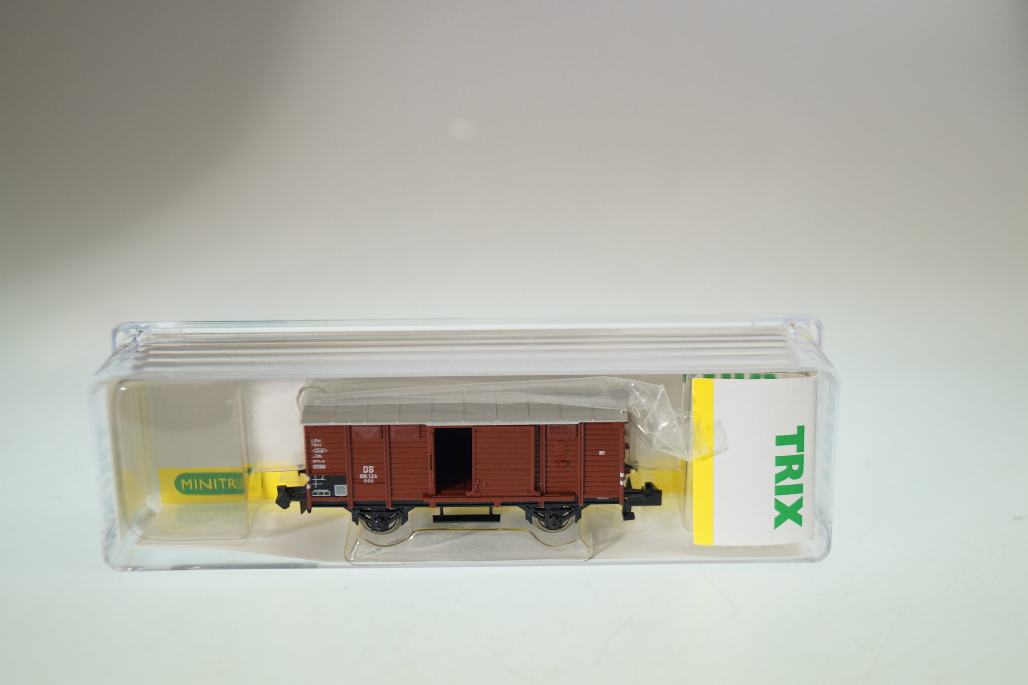 Spur N: Minitrix 15501-06 Ged.Gw G 02: 105 124, neu