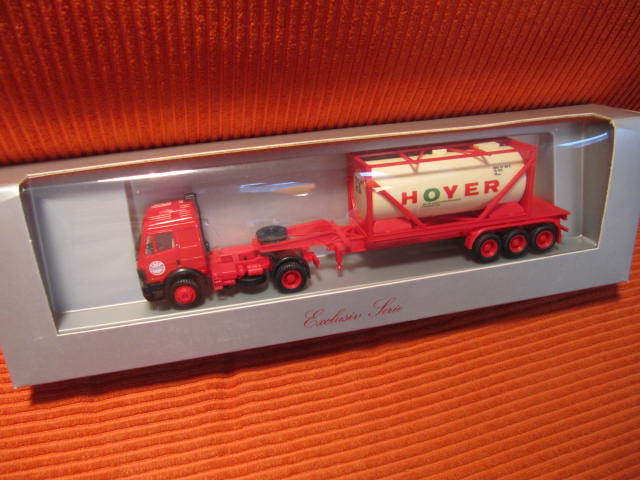 1:87 Herpa exclusiv MB TANK SZ HOYER, neu