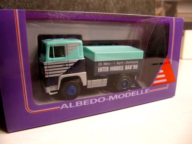 1:87 Albedo : SCANIA 141 „SCHAUSTELLER-ZUGMASCHINE NO.7 INTER MODELL ...