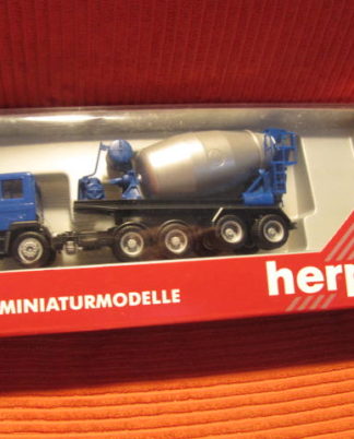 1:87 Herpa 141574 MAN Betonmischer blau, NEU