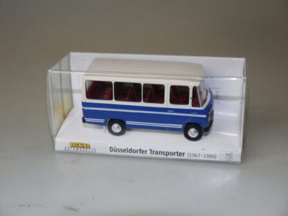 1:87 Brekina 36701 Düsseldorfer Transporter blau/weiß, neu