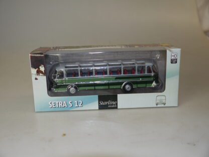 1:87 Brekina 58209 Setra S12 grün, neu