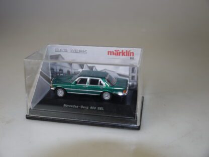 1:87 Märklin 00771-03 MB 450 SEL grün-met. DAS WERK, neu