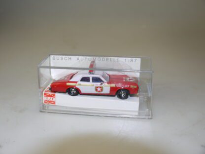 1:87 Busch 46602 Dodge Monaco Fire Dept., neuw./ovp