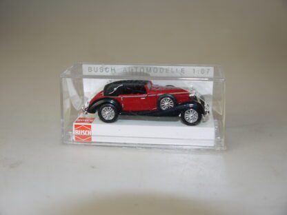 1:87 Busch 41309 Horch 853 Cabrio rot/schwarz, neu