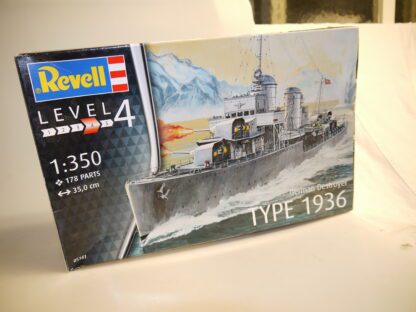 1:144 Revell 05141 German Destroyer Type 1936, neuw./ovp