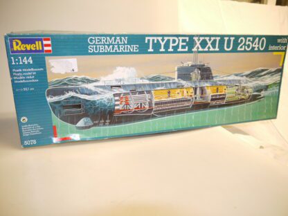 1:144 Revell 5078/05078 U-Boot Type XXI U 2540, neuw./ovp