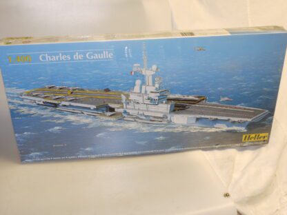 1:400 Heller 81072 Charles de Gaulle, neuw./ovp