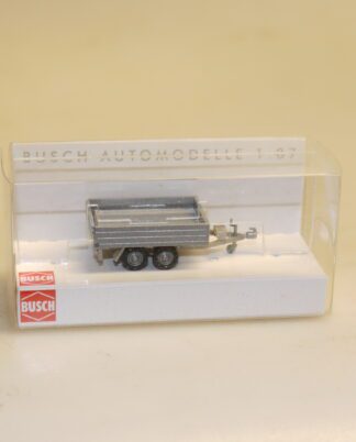 1:87 Busch 44931 Anhänger Hochbord grau, neuw./ovp