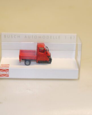 1:87 Busch 48450 Piaggio Ape 50 rot, neuw./ovp