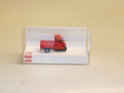1:87 Busch 48450 Piaggio Ape 50 rot, neuw./ovp