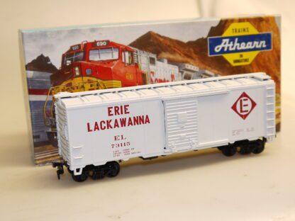 1:87 Athearn 1227 Box Car Erie Lackawanna, neuw./unbespielt