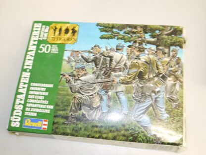 1:72 Revell 2558 Figuren Südstaaten-Infanterie, neu/unbespielt