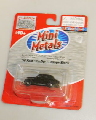 1:87 CMW mini metals 30196 Ford ForDor Raven Black - neuw./ovp