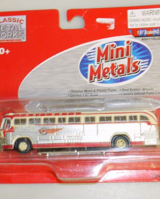 1:87 CMW mini metals 32111 GMC Trailways Bus - neuw./ovp