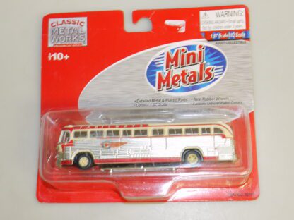 1:87 CMW mini metals 32111 GMC Trailways Bus - neuw./ovp