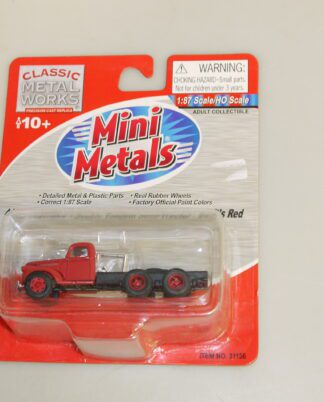 1:87 CMW mini metals 31156 Chevrolet Semi Tractor Swift's Red - neuw./ovp