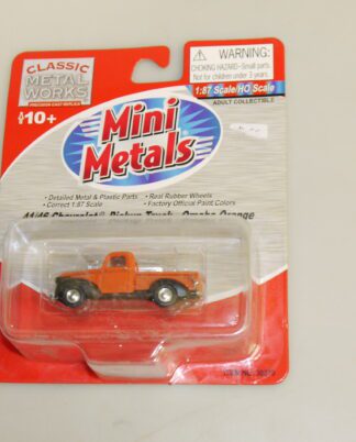 1:87 CMW mini metals 30270 Chevrolet Pickup Omaha Orange - neuw./ovp