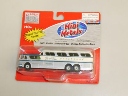 1:87 CMW mini metals 33102 GMC Scenicruiser Greyhound Bus - neuw./ovp
