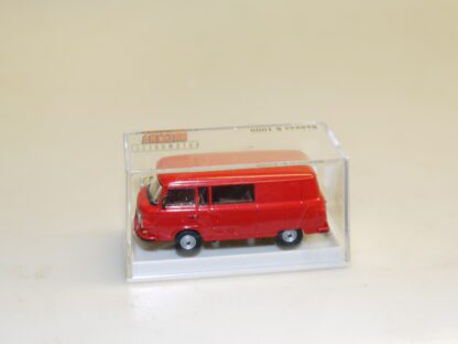 1:87 Brekina 30215 Barkas B1000 teilverglast rot, neu