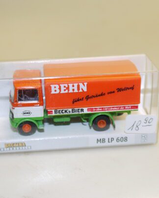 1:87 Brekina 48506 MB 608 Pritsche/Plane Behn, neu