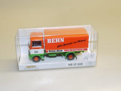 1:87 Brekina 48506 MB 608 Pritsche/Plane Behn, neu
