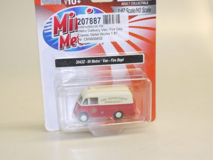 1:87 CMW mini metals 30432 International Van Fire Department - neuw./ovp