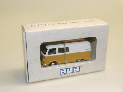 Bub H0: 07121 Borgward/Hymer Caravan sandfarben, top/OVP/lim.1000St.