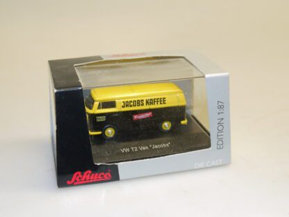 1:87 Schuco 25454 VW T2 Kasten Jacobs Kaffee, neuw./ovp