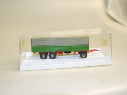 1:87 Brekina 5530 3-Achs-Anhänger grün, neu