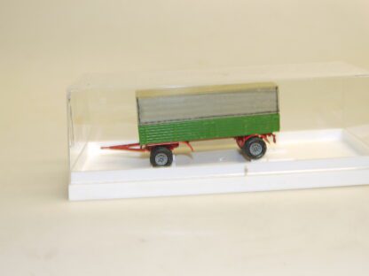 1:87 Brekina 5522 2-achs. Anhänger grün, neuw./ovp