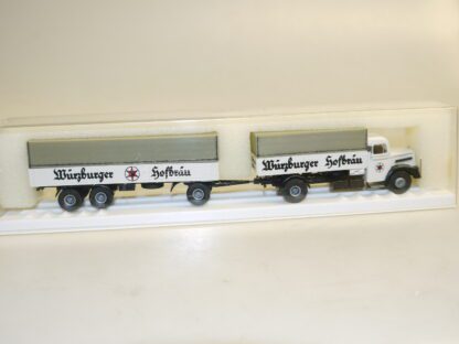1:87 Brekina 7222 MAN F8 Hz Würzburger Hofbräu – top/ovp