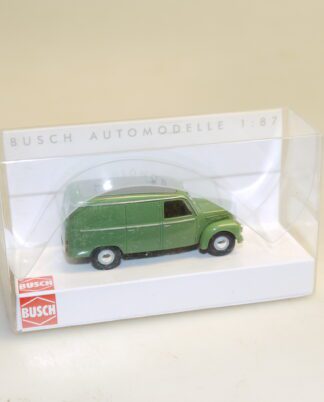 1:87 Busch 51201 Framo Kasten grün, neu
