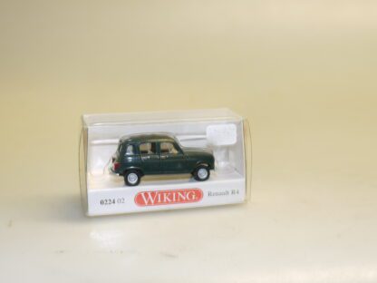 1:87 Wiking 0224 02 Renault R4 dkl.grün, neuw./OVP