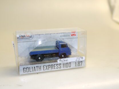 1:87 Busch DreiKa 94200 Goliath Express Pritsche dkl.blau, neuw./ovp
