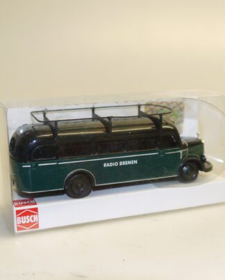 1:87 Busch 41004 Ü-Wagen Radio Bremen MB O-3500, neu