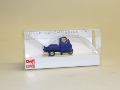 1:87 Busch 48450 Piaggio Ape 50 blau, neuw./ovp