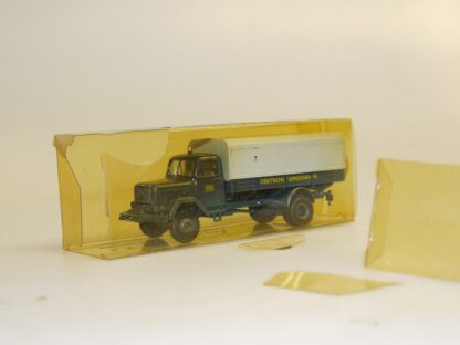 1:87 Brekina 4647 Magirus Eckhauber Pritsche/Plane DB, neu