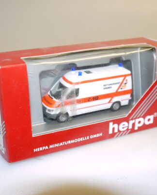 1:87 Herpa 044127 MB Sprinter RTW Rettungsdienst Bremen, neuw./ovp
