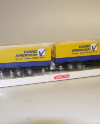 1:87 Wiking 598 02 41 MB Actros 2540 Hz Vogel Spedition, neuw./ovp