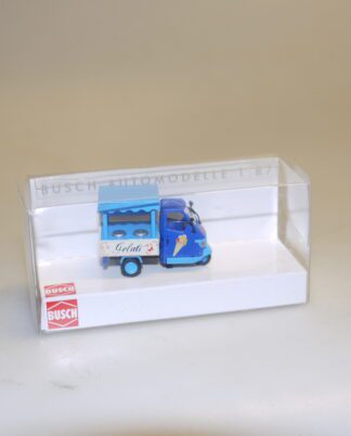 1:87 Busch 48470 Piaggio Ape Gelati, neuw./ovp