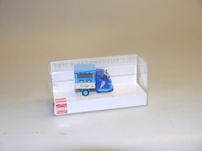 1:87 Busch 48470 Piaggio Ape Gelati, neuw./ovp
