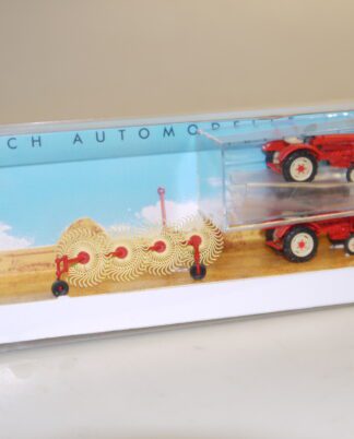 1:87 Busch 50007 Traktor Porsche Junior K + Heuwender Bautz-Spinne , neuw./ovp
