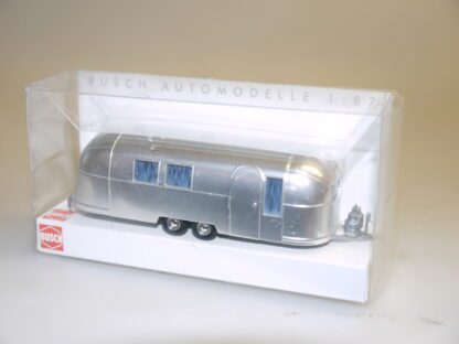1:87 Busch 44980 Wohnanhänger Alu, neuw./ovp